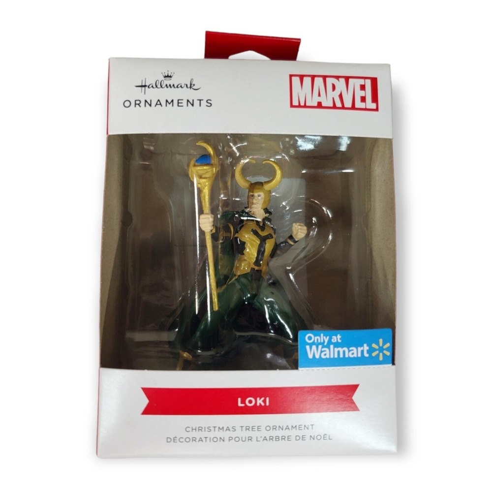 2021 Hallmark Loki Christmas Tree Ornament Walmart Excl. Marvel Disney Plus‎ NEW